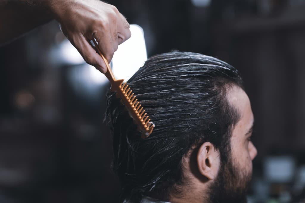 Men's hair styling and finish at Classic Beauty and Hair in Launceston