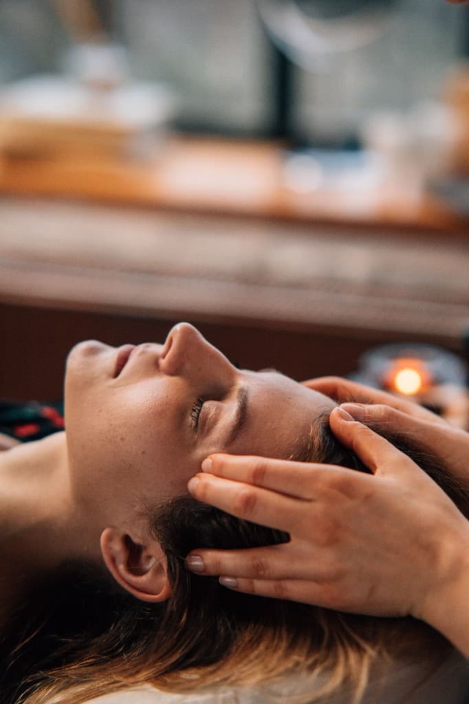 Head massage treatment at Classic Beauty and Hair in Launceston